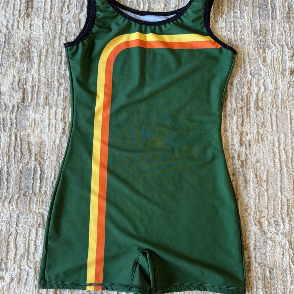 Beef Eater Stone Fox Retro Unisex/ gender neutral swimsuit size small